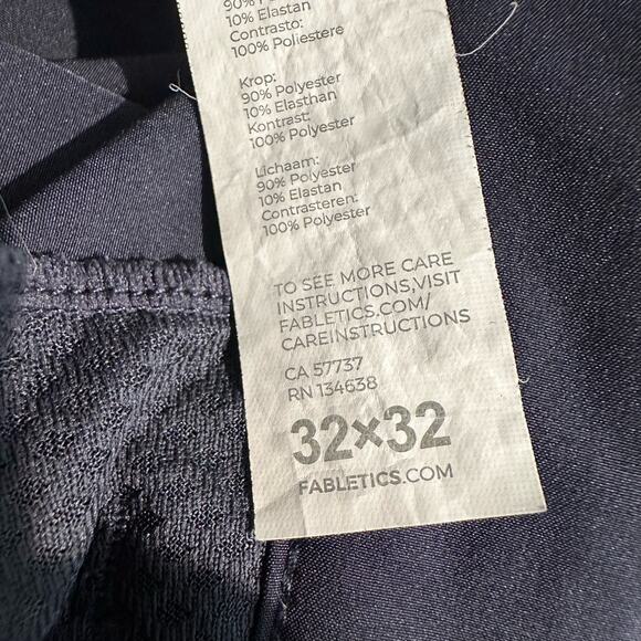 Fabletics Men's The Only Pant Navy 32x30 actual - Picture 5 of 10